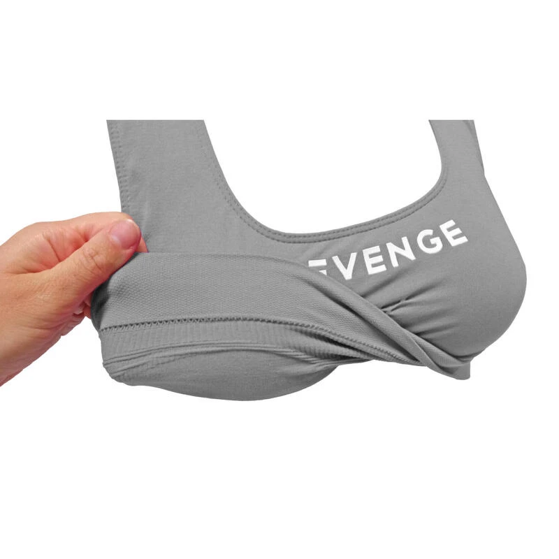 Brassiere Top Intime Femme Running Fitness Yoga Kinesiotaping Interne Gris â Image 4