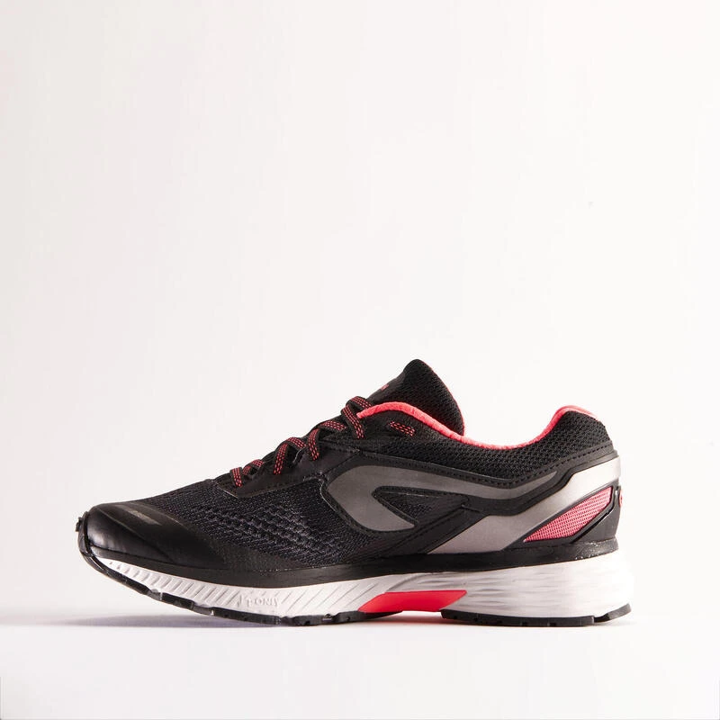 CHAUSSURES DE RUNNING FEMME KIPRUN LONG2 NOIR ROSE â Image 3
