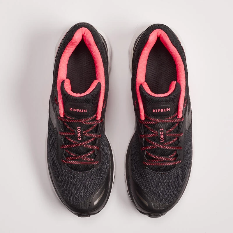 CHAUSSURES DE RUNNING FEMME KIPRUN LONG2 NOIR ROSE â Image 5
