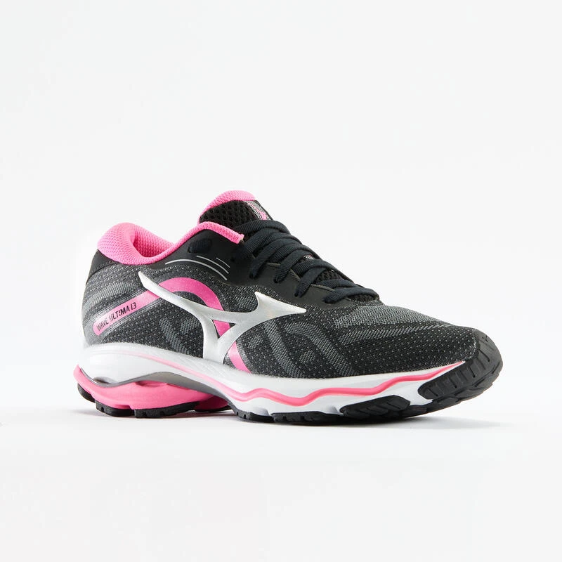 CHAUSSURES DE RUNNING FEMME MIZUNO WAVE ULTIMA 13 NOIR ROSE â Image 3