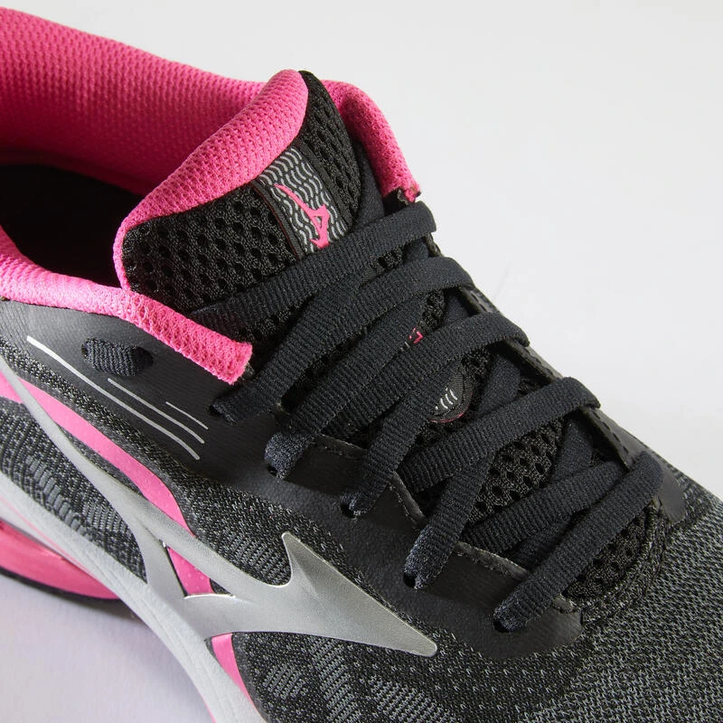CHAUSSURES DE RUNNING FEMME MIZUNO WAVE ULTIMA 13 NOIR ROSE â Image 4