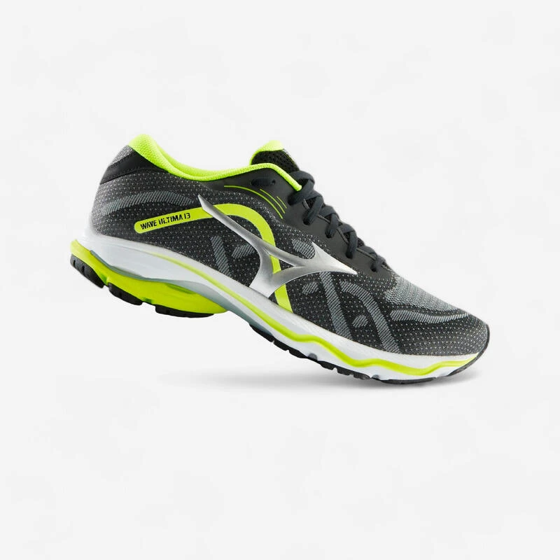 CHAUSSURES DE RUNNING HOMME MIZUNO WAVE ULTIMA 13 GRIS JAUNE