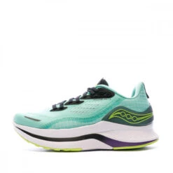 Chaussures De Running Vertes Femme Saucony Endorphin Shift 2