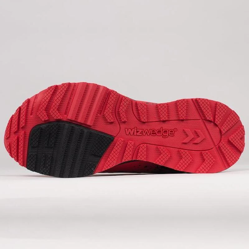 Chaussures De Trail Running Homme Wizwedge Stargon Rouge Noir â Image 3