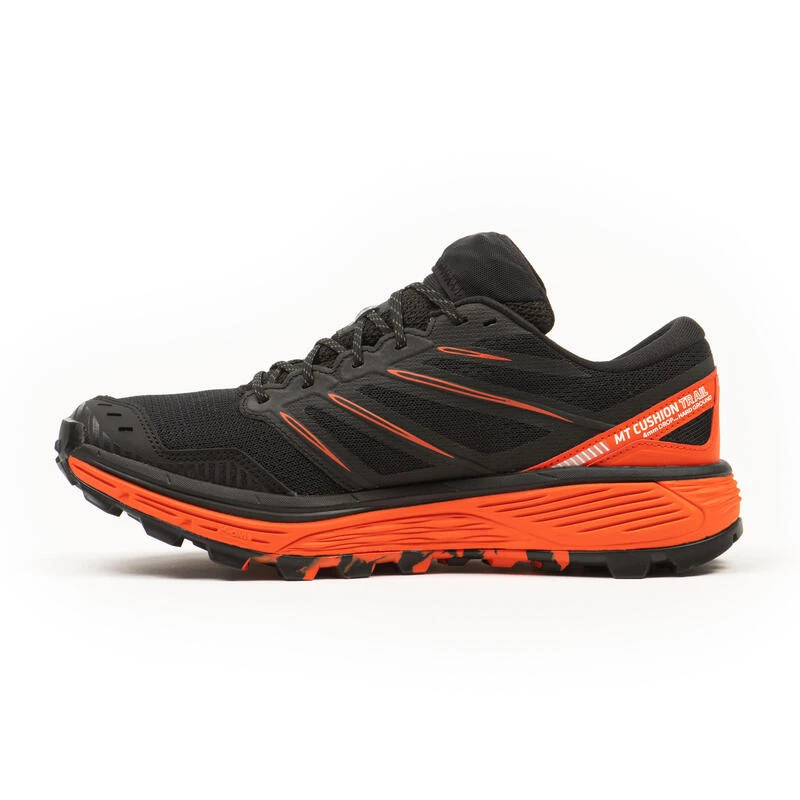Chaussures De Trail Running Pour Homme MT CUSHION NOIR ROUGE â Image 4
