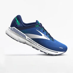 Chaussures Running Homme - Brooks Adrenaline GTS 22 Bleu Silver