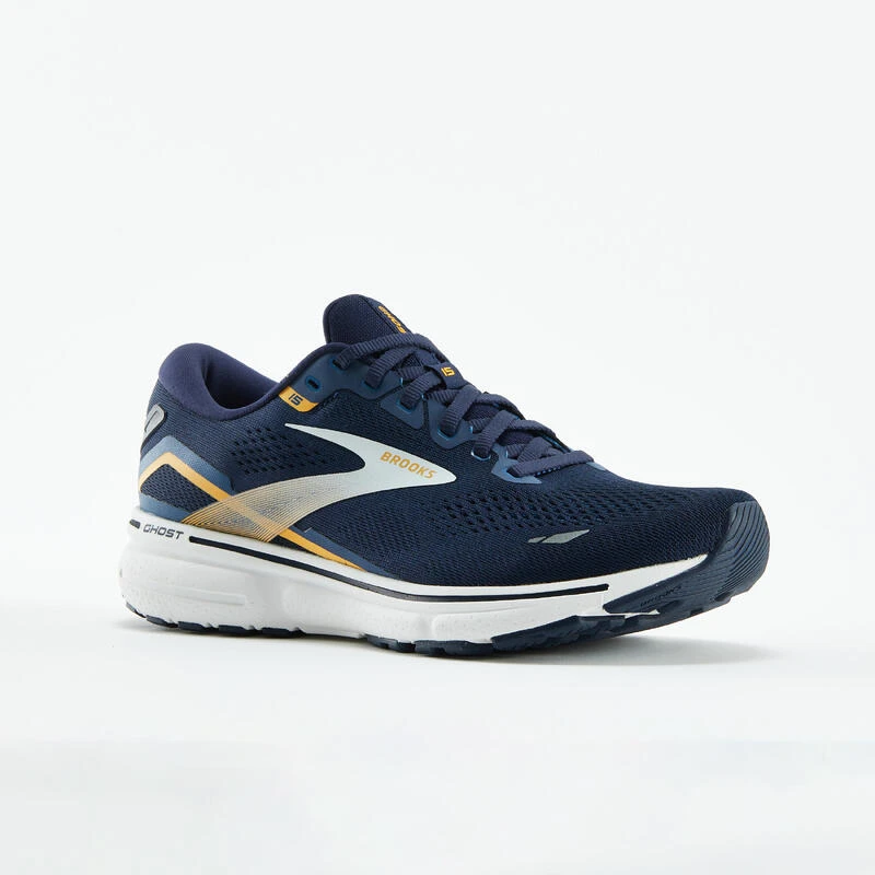 Chaussures Running Homme - Brooks Ghost 15 Bleu Orange â Image 3