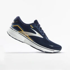 Chaussures Running Homme - Brooks Ghost 15 Bleu Orange