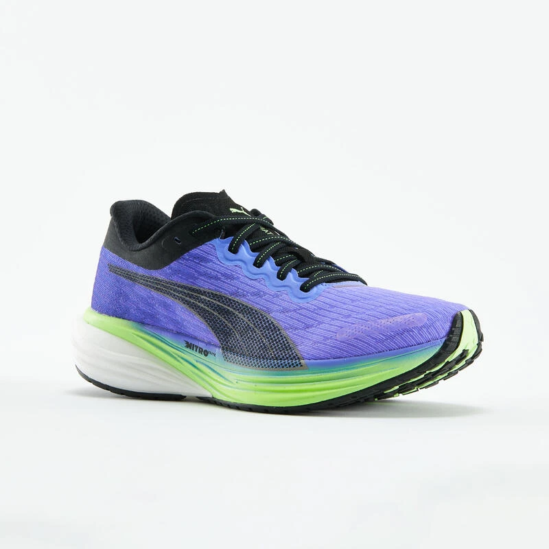 Puma Chaussures Running Homme - Deviate Nitro 2 Bleu Et Vert â Image 3