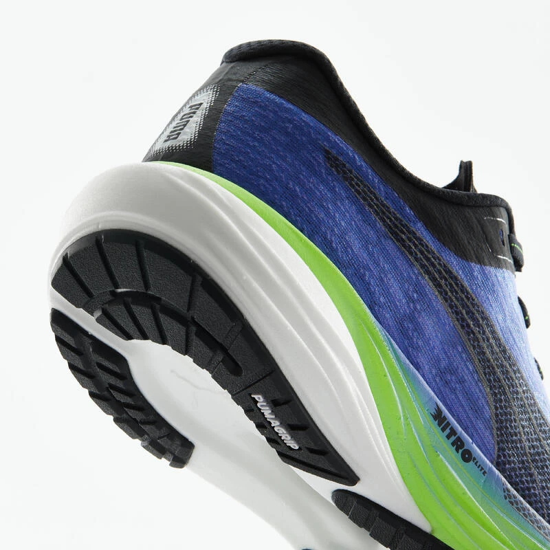 Puma Chaussures Running Homme - Deviate Nitro 2 Bleu Et Vert â Image 5