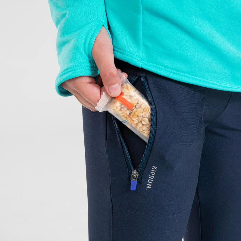 COLLANT DE RUNNING RESPIRANT ENFANT - KIPRUN DRY BLEU MARINE â Image 3