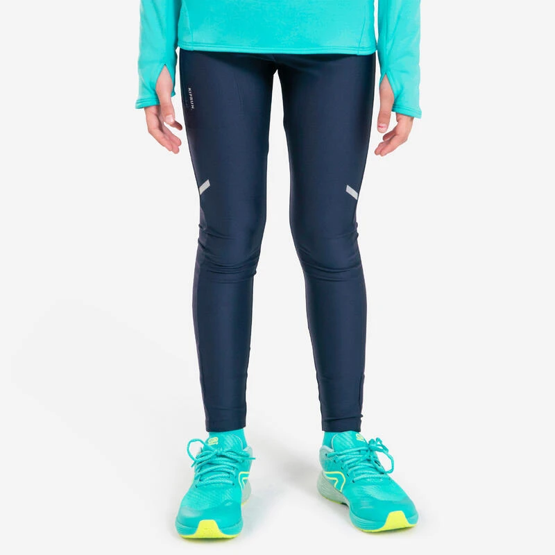 COLLANT DE RUNNING RESPIRANT ENFANT - KIPRUN DRY BLEU MARINE â Image 5
