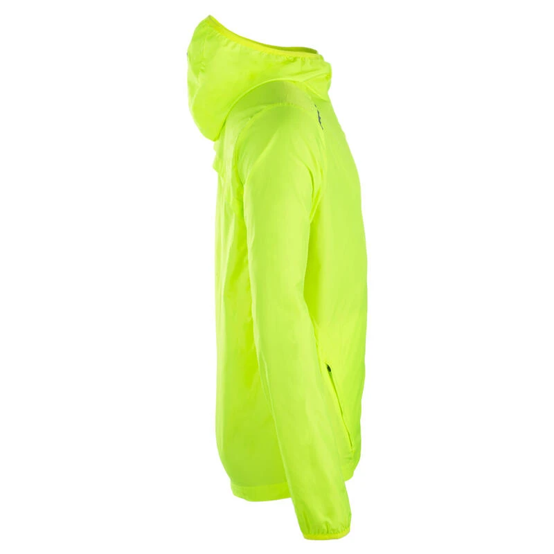 Kalenji Coupe Vent Athlétisme Club Jaune Fluo Personnalisable Homme – Image 4