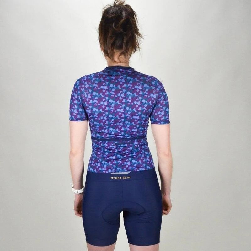 Cuissard Cyclisme Femme Bleu Ecoresponsable â Image 5