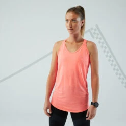 Débardeur Running Femme - KIPRUN CARE Corail