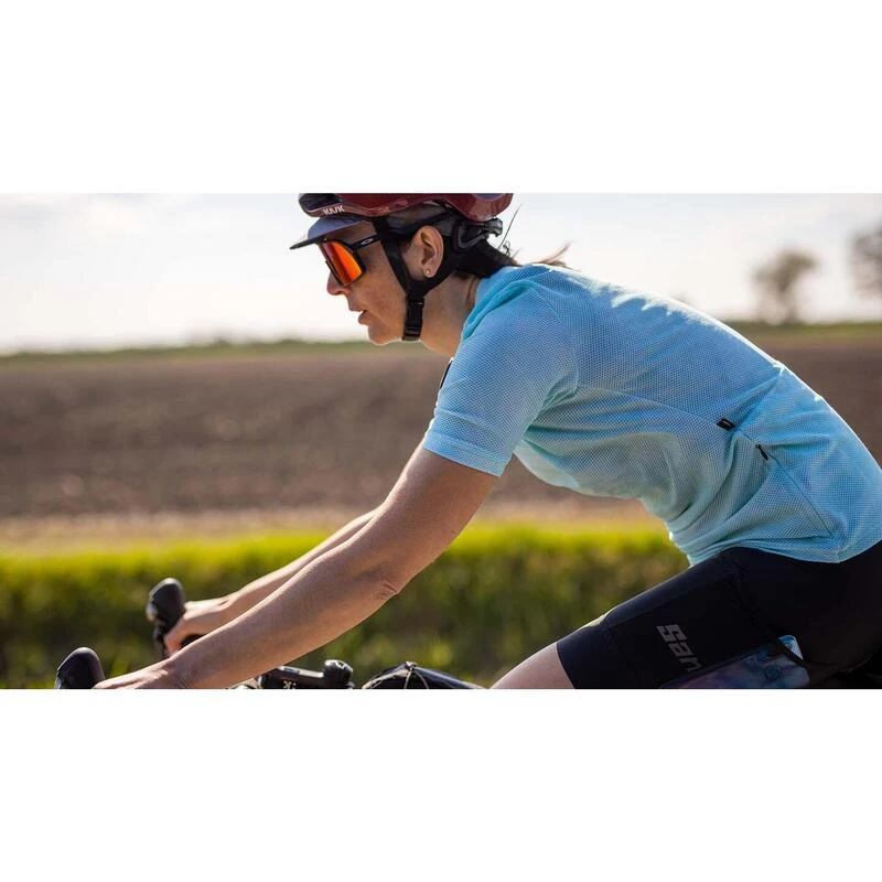 Santini Gravel Delta - T-shirt Technique Femme Velò – Image 5