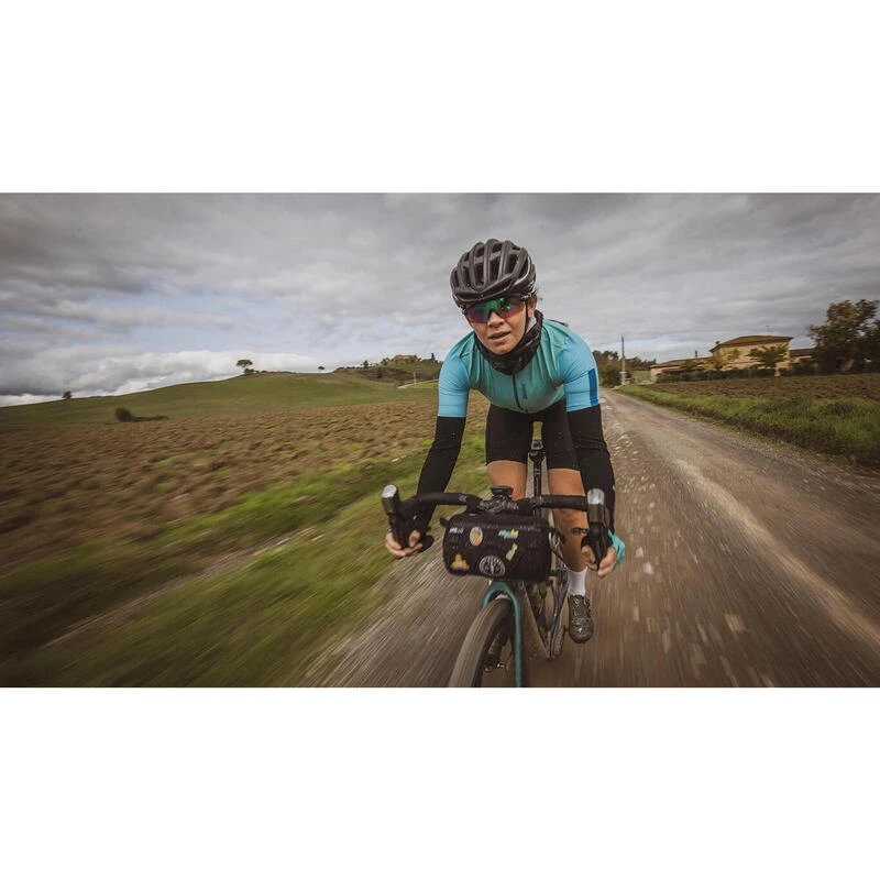 Santini Gravel - Maillot Femme Noir Velò – Image 5