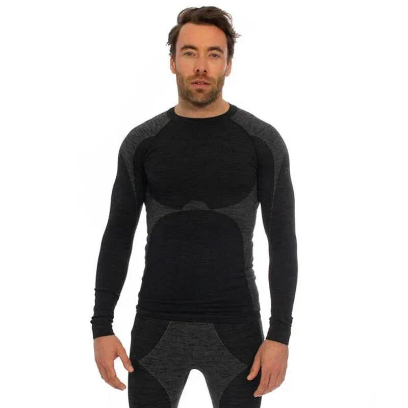 Heatkeeper Sous Vetement Thermique Ensemble Ski Homme Premium Noir â Image 2