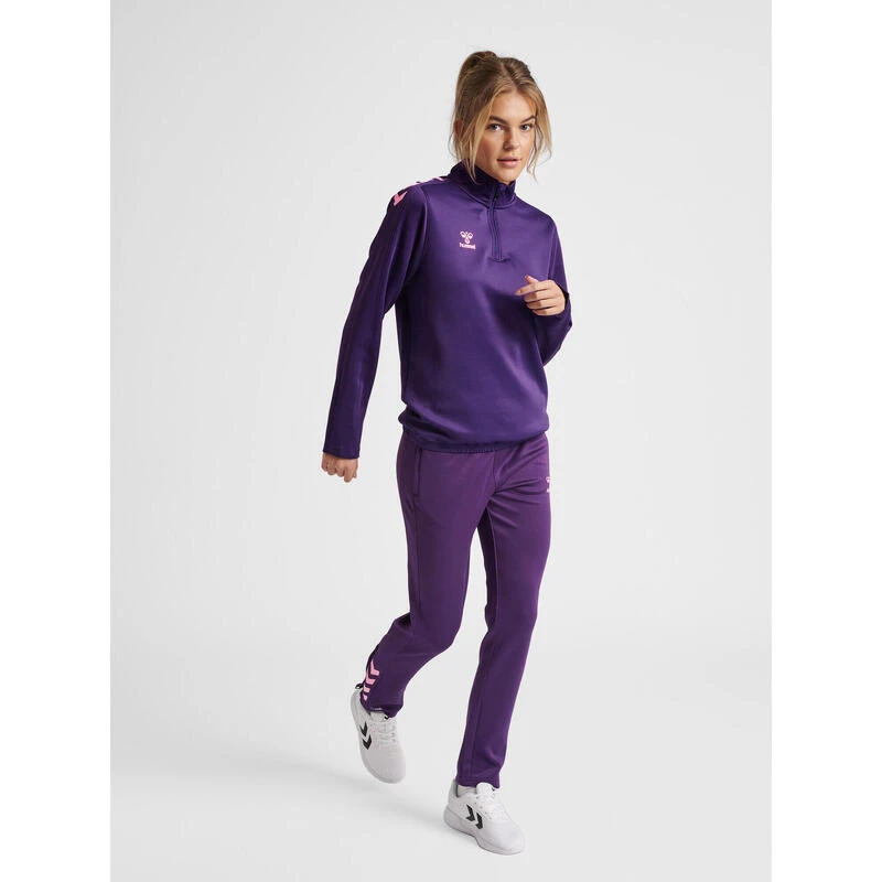 Hummel Hmlcore Xk Half Zip Sweat Woman Sweatshirt À Col Zippé Femme – Image 2