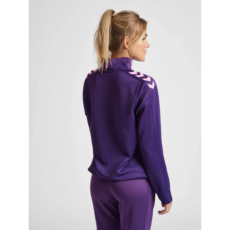 Hummel Hmlcore Xk Half Zip Sweat Woman Sweatshirt À Col Zippé Femme – Image 3