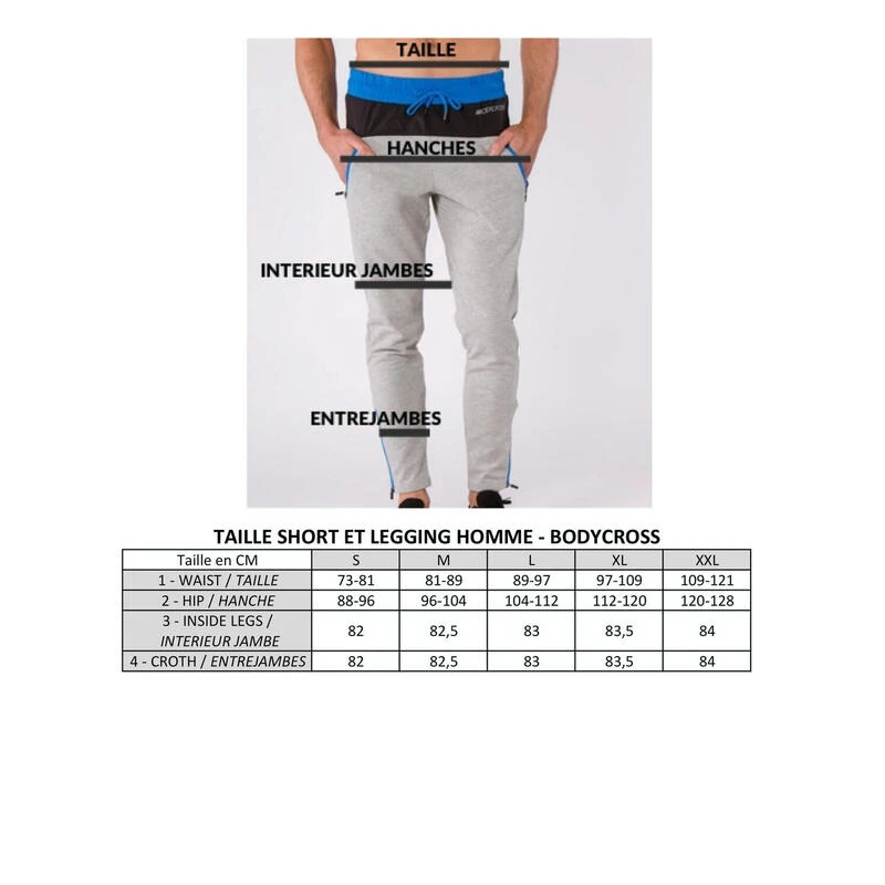 Legging De Running Brent - Noir - Homme â Image 5