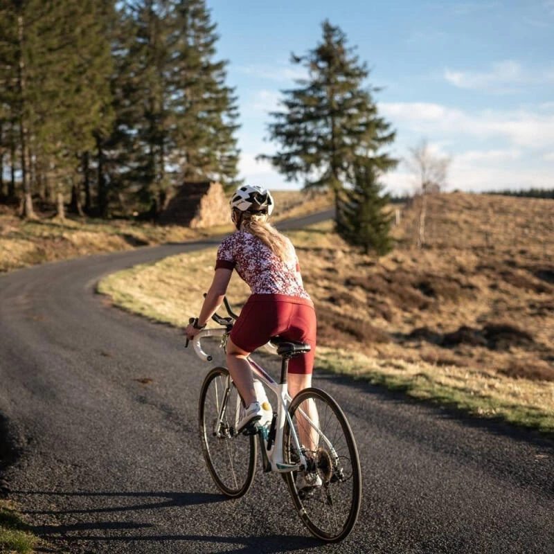 Maillot Cyclisme Femme Bordeaux Ecoresponsable â Image 5