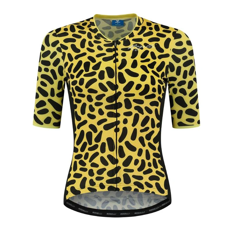 Rogelli Maillot Manches Courtes Velo Femme - Abstract
