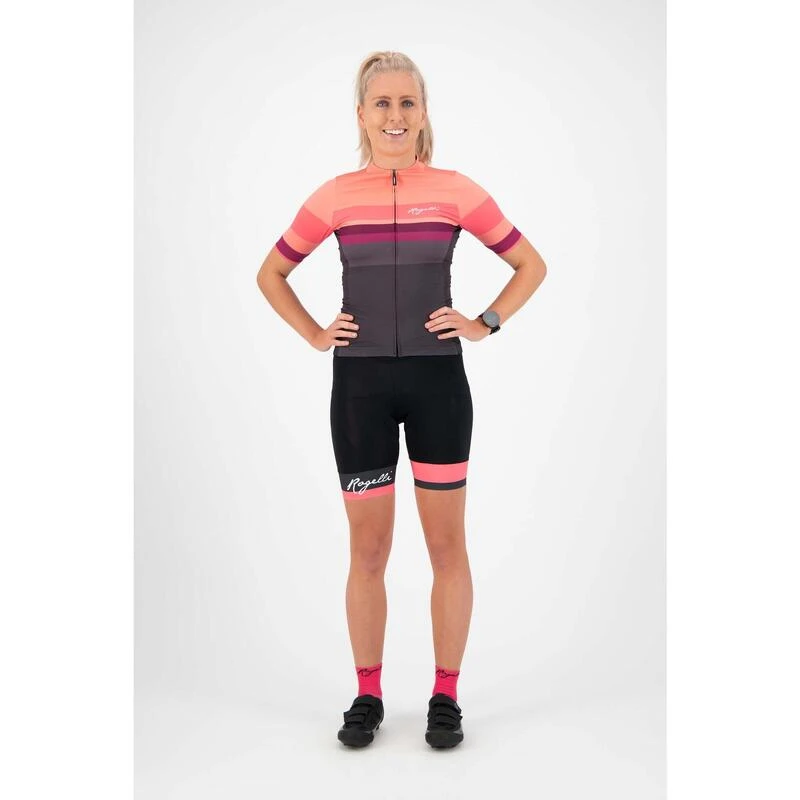Rogelli Maillot Manches Courtes Velo Femme - Calm â Image 3