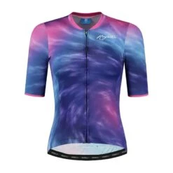 Rogelli Maillot Manches Courtes Velo Femme - Tie Dye