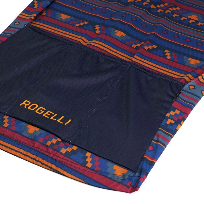 Rogelli Maillot Manches Courtes Velo Homme - Aztec â Image 4