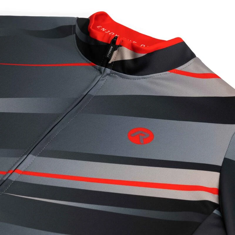 Rogelli Maillot Manches Courtes Velo Homme - Buzz â Image 4