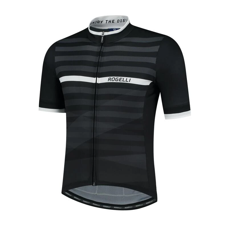 Rogelli Maillot Manches Courtes Velo Homme - Stripe