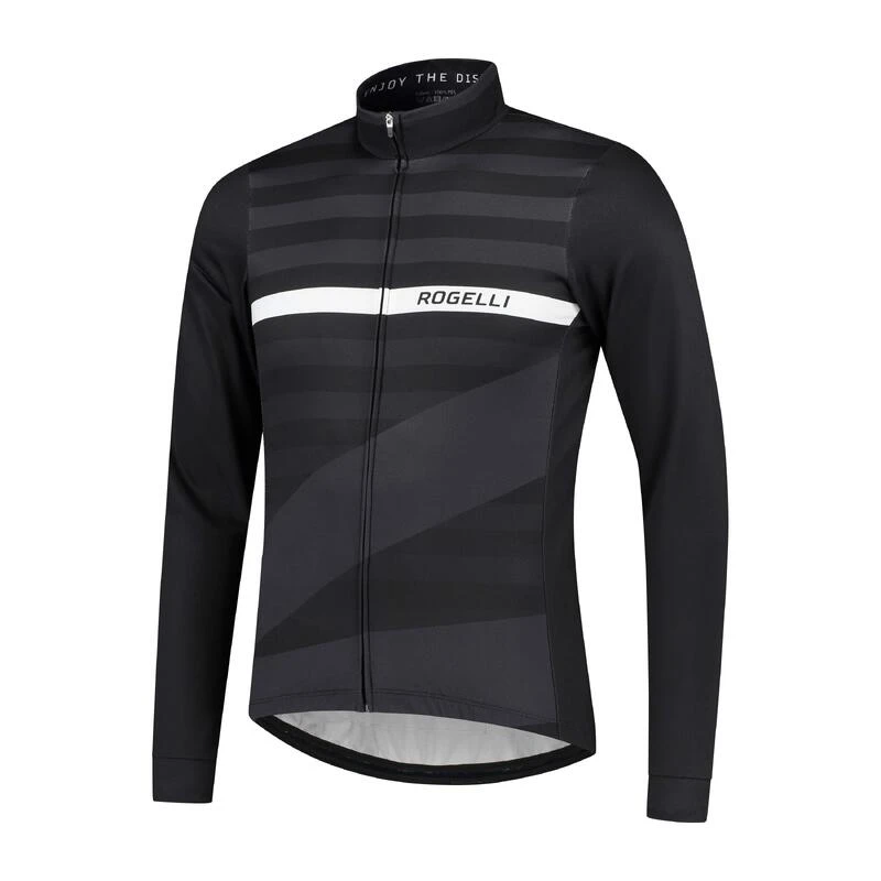 Rogelli Maillot Manches Longues Velo Homme - Stripe