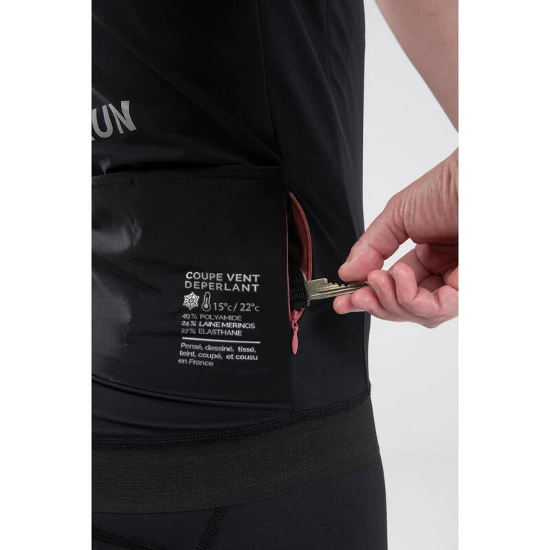 Maillot Vélo Pour Femme 15-22°C Laine Mérinos – Image 4