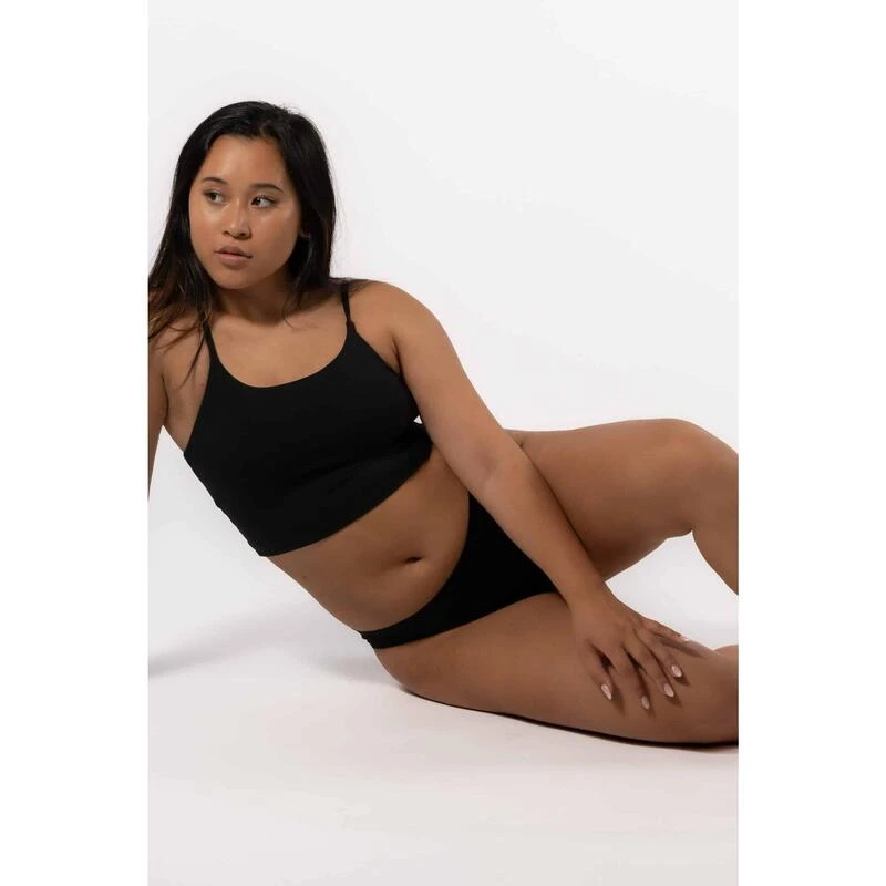 Pack De 3 Culottes Femme - Caleçon Seamless - Fitness - Noir – Image 4