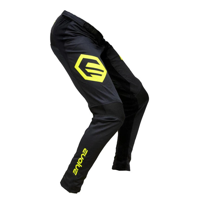 Pantalon Evolve Send It Noir Logo Jaune Adulte â Image 2