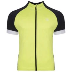 Dare 2b Protraction Homme Cyclosport Maillot - Jaune Clair / Noir
