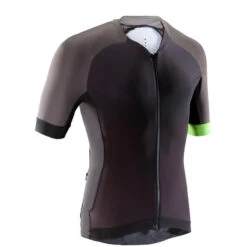 Rockrider Reconditionné - Maillot MC VTT XC Light Homme Noir Et Gris - Très Bon État
