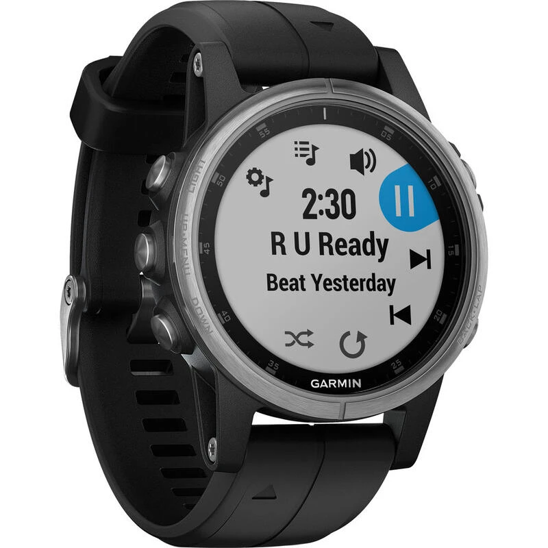 Garmin Reconditionné - Montre Connectée GPS Fenix 5S Plus Argent - Excellent état – Image 3