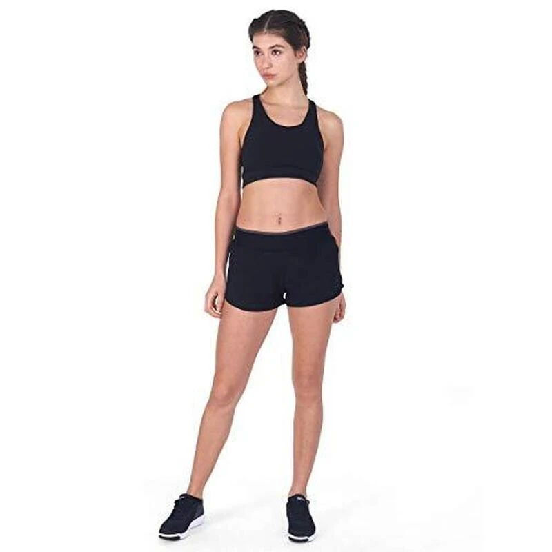 Short 2-en-1 Foundation Avec Poche à Fermeture Éclair Pour Femmes – Image 4