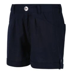 Regatta Short Décontracté DELICIA Fille (Bleu Marine)