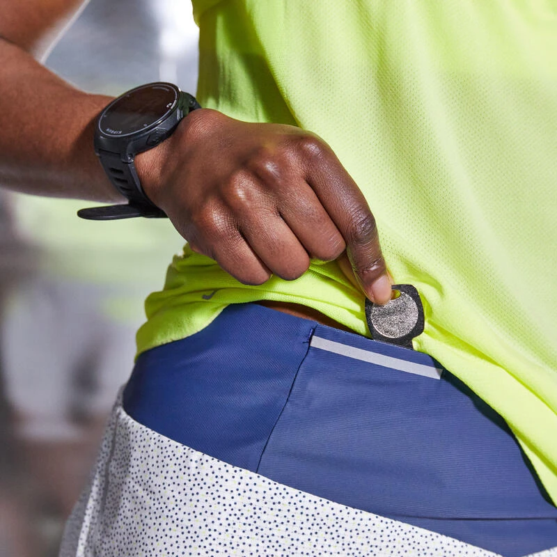 SHORT RUNNING FEMME LÉGER KIPRUN LIGHT BLANC PRINT – Image 4