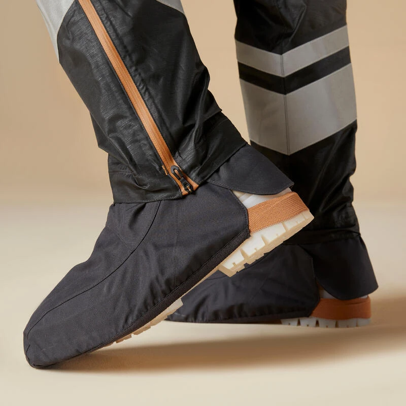 BTWIN SURPANTALON PLUIE VELO VILLE 540 FEMME NOIR â Image 4