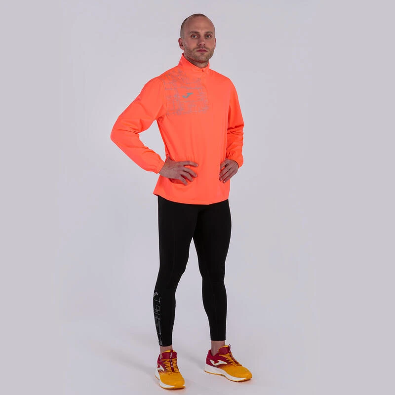 Sweat-shirt Homme Joma Elite Viii Corail Fluo â Image 4