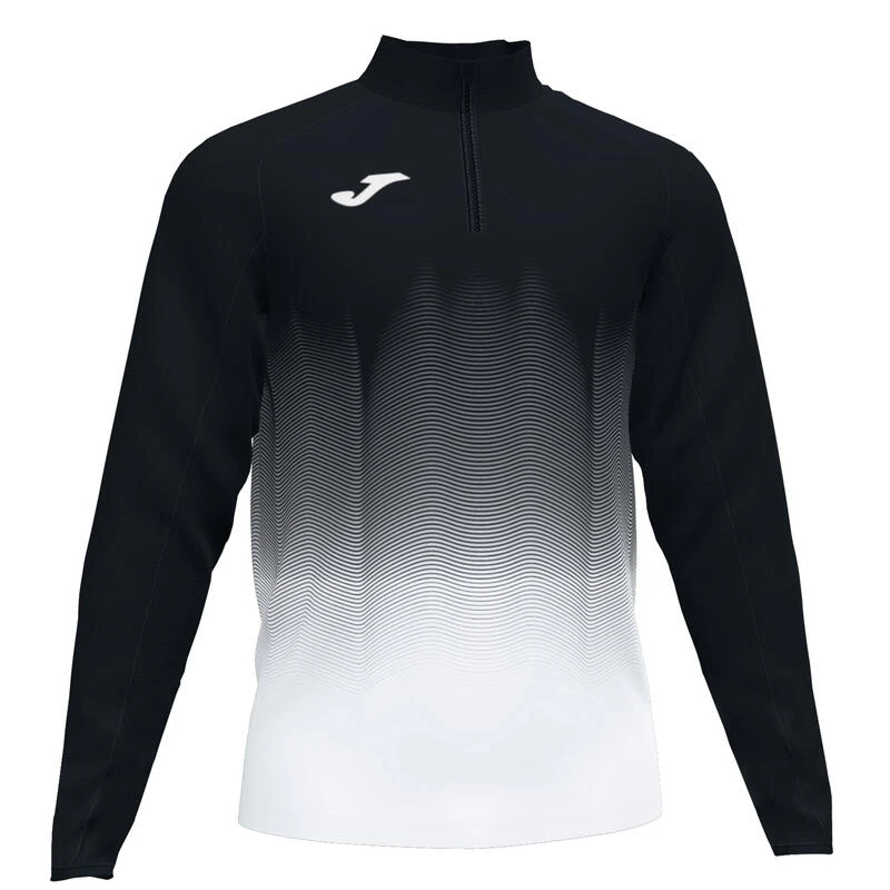 Sweat-shirt Running Garçon Joma Elite Vii Noir Blanc Gris