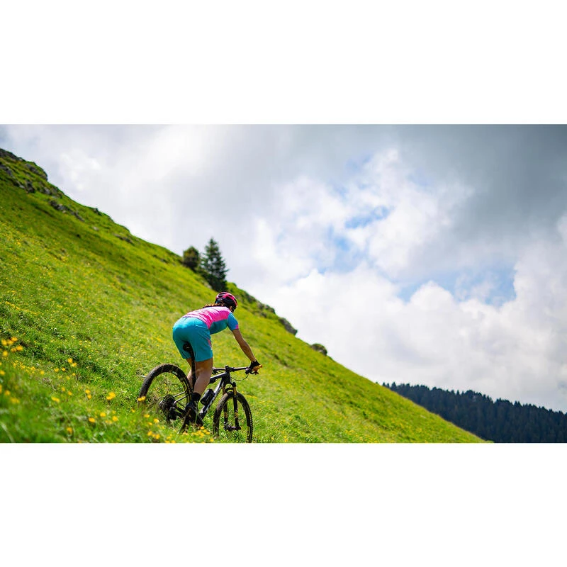 Santini Terra - Maillot Mtb Femme Turquoise Velò – Image 5