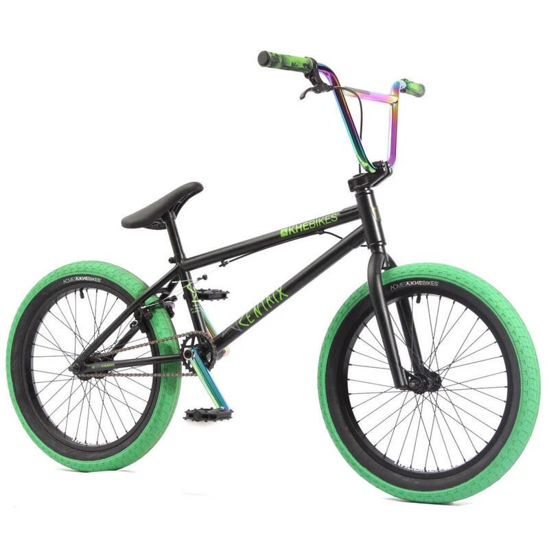 VÉLO BMX CENTRIX MAT NOIR ADULTE 10,5KG 20 POUCES KHEBIKES – Image 2